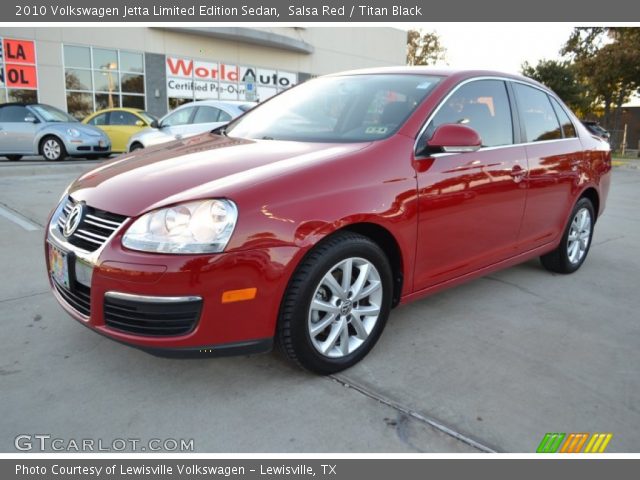 2010 Volkswagen Jetta Limited Edition Sedan in Salsa Red