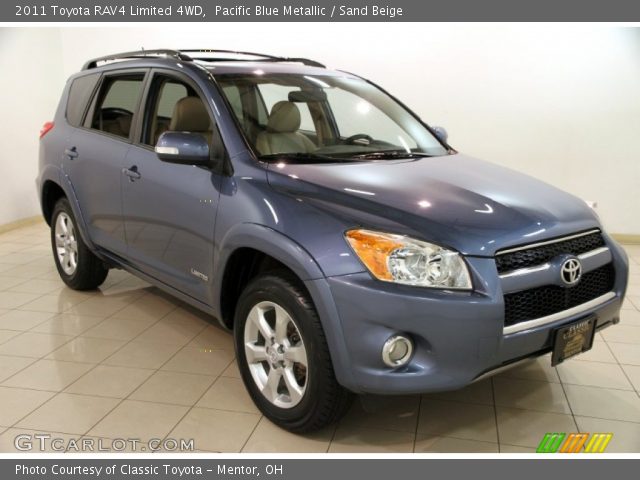 2011 Toyota RAV4 Limited 4WD in Pacific Blue Metallic