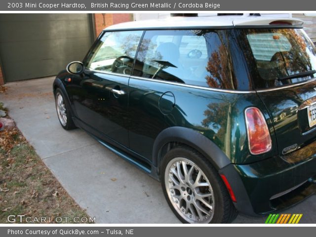 2003 Mini Cooper Hardtop in British Racing Green Metallic