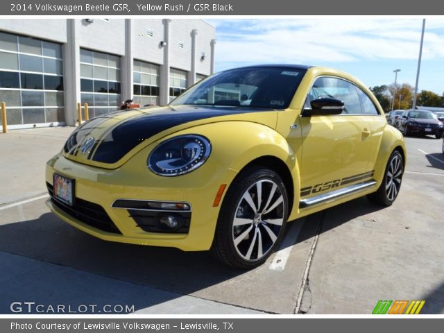 2014 Volkswagen Beetle GSR in Yellow Rush