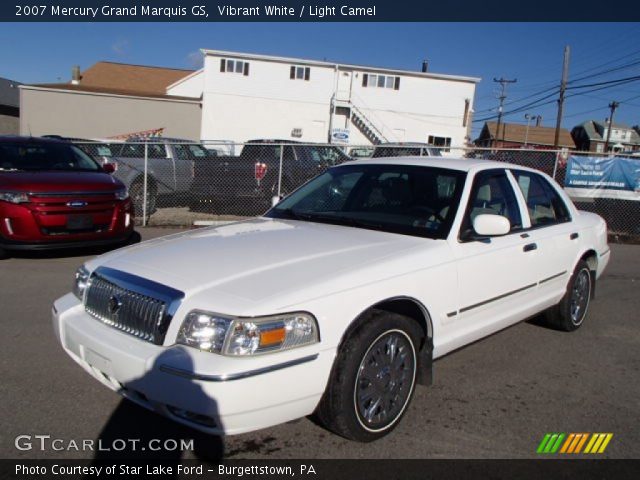 2007 Mercury Grand Marquis GS in Vibrant White