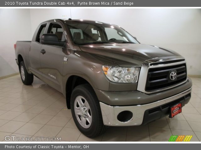 2010 Toyota Tundra Double Cab 4x4 in Pyrite Brown Mica