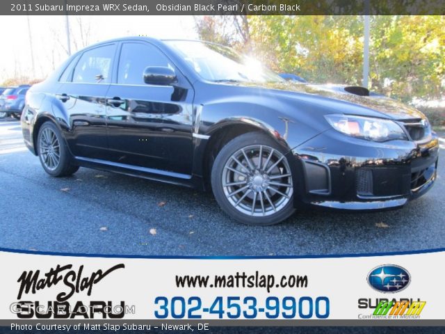 2011 Subaru Impreza WRX Sedan in Obsidian Black Pearl