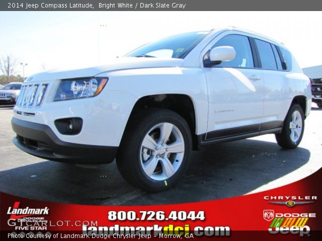 2014 Jeep Compass Latitude in Bright White