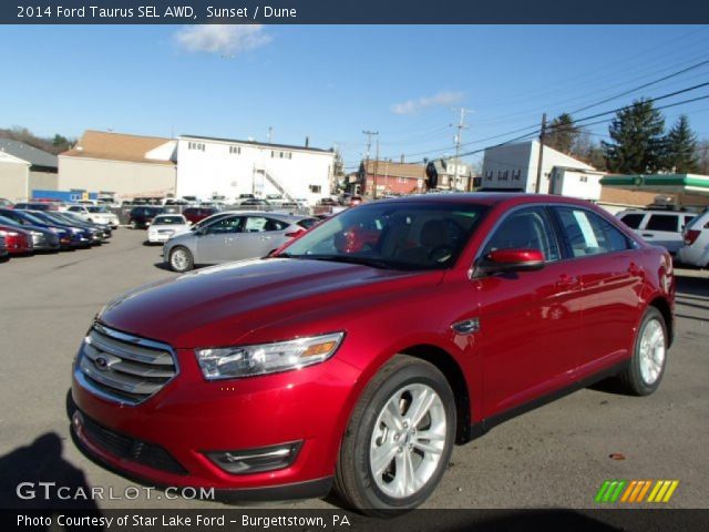 2014 Ford Taurus SEL AWD in Sunset