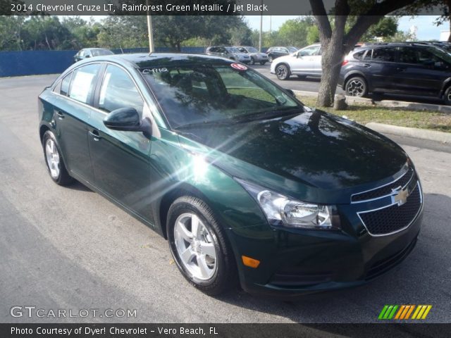 2014 Chevrolet Cruze LT in Rainforest Green Metallic