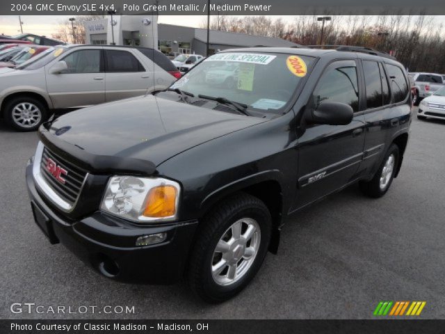 2004 GMC Envoy SLE 4x4 in Polo Green Metallic