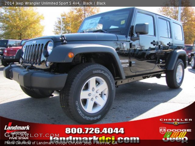 2014 Jeep Wrangler Unlimited Sport S 4x4 in Black