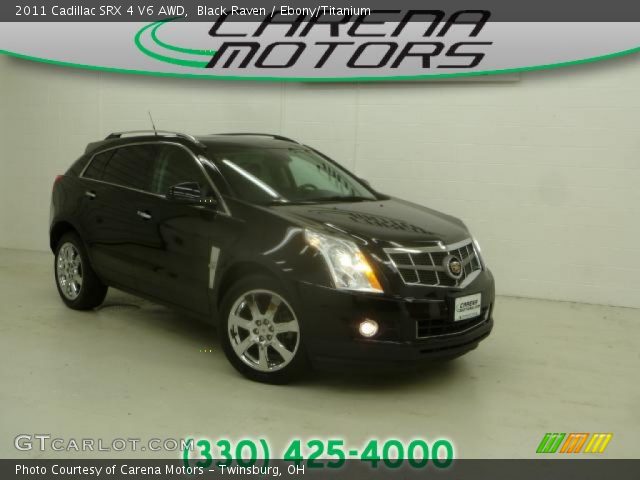 2011 Cadillac SRX 4 V6 AWD in Black Raven