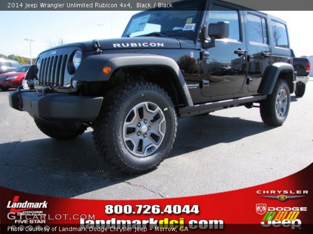 2014 Jeep Wrangler Unlimited Rubicon 4x4 in Black