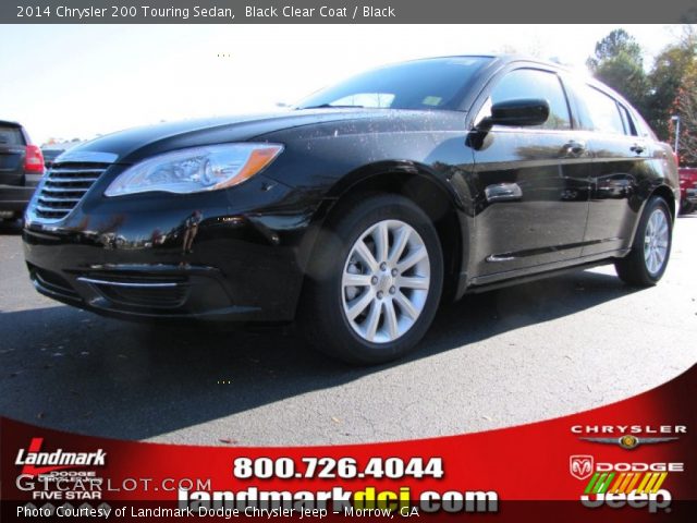 2014 Chrysler 200 Touring Sedan in Black Clear Coat