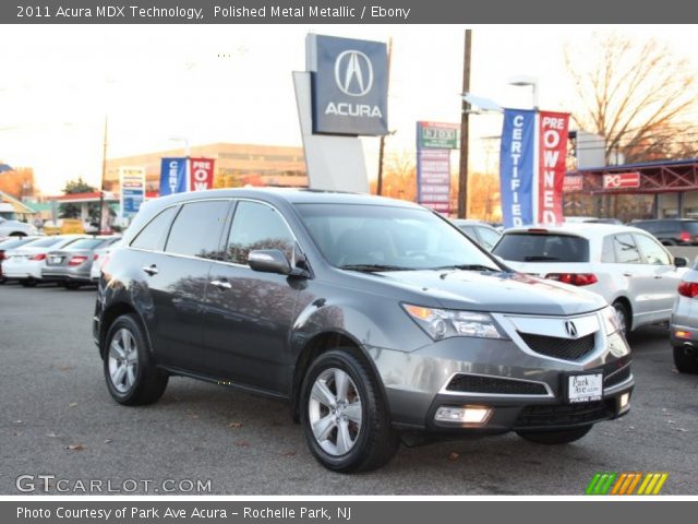 2011 Acura MDX Technology in Polished Metal Metallic