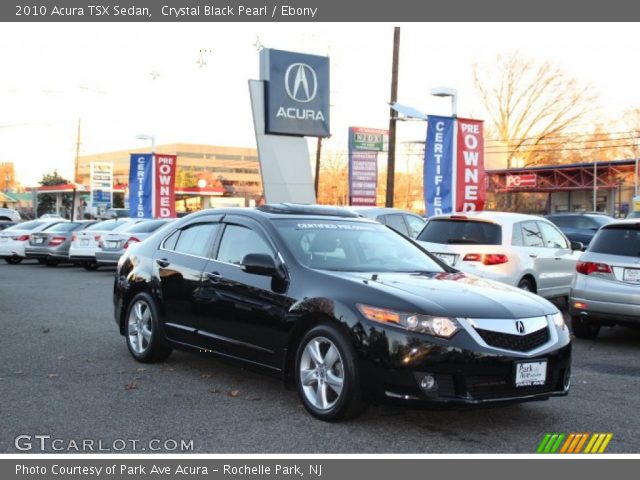 2010 Acura TSX Sedan in Crystal Black Pearl