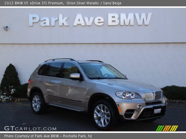 2013 BMW X5 xDrive 35i Premium in Orion Silver Metallic