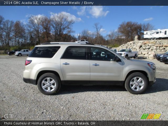 2014 GMC Acadia SLE in Champagne Silver Metallic