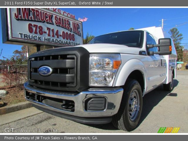 2011 Ford F350 Super Duty XL SuperCab in Oxford White