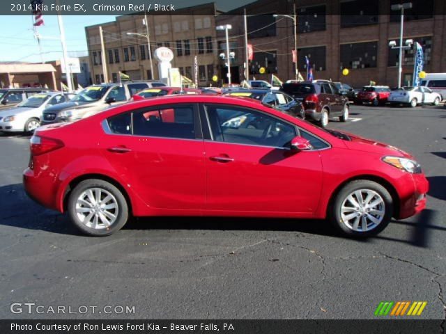 2014 Kia Forte EX in Crimson Red