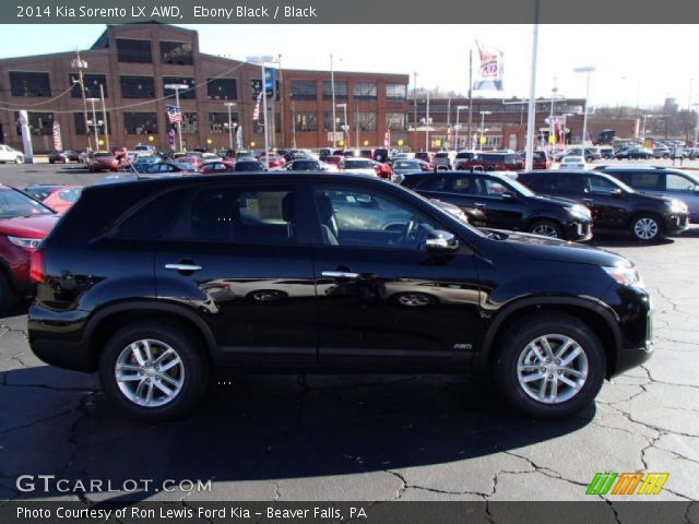 2014 Kia Sorento LX AWD in Ebony Black