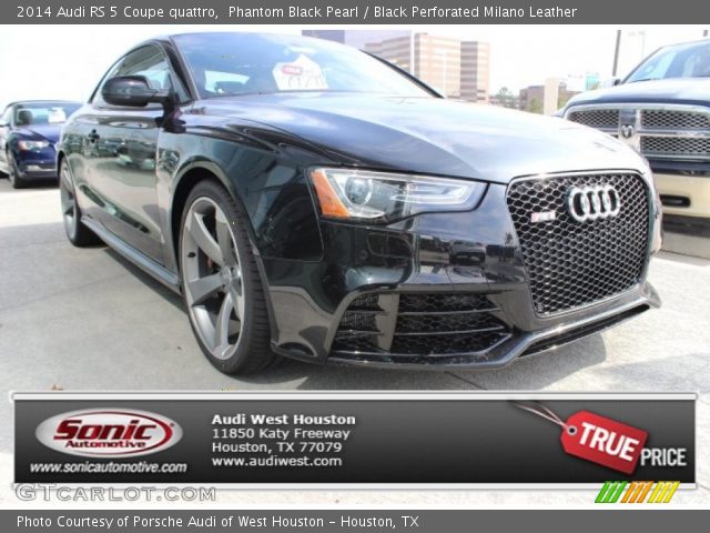 2014 Audi RS 5 Coupe quattro in Phantom Black Pearl