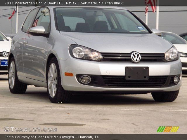 2011 Volkswagen Golf 2 Door TDI in Reflex Silver Metallic