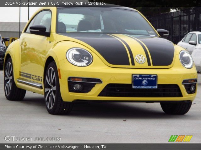 2014 Volkswagen Beetle GSR in Yellow Rush