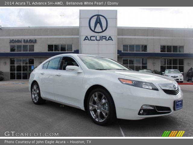 2014 Acura TL Advance SH-AWD in Bellanova White Pearl