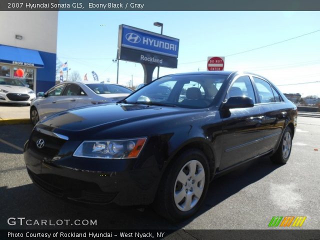 2007 Hyundai Sonata GLS in Ebony Black