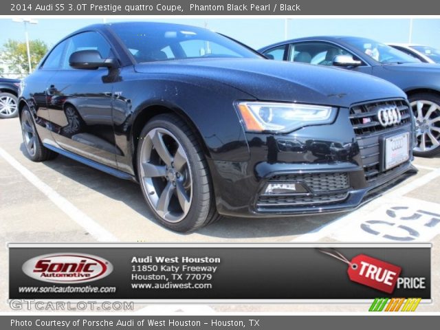 2014 Audi S5 3.0T Prestige quattro Coupe in Phantom Black Pearl