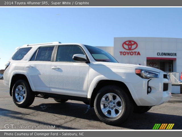 2014 Toyota 4Runner SR5 in Super White