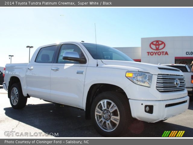 2014 Toyota Tundra Platinum Crewmax in Super White