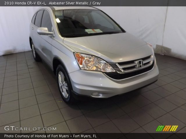 2010 Honda CR-V EX-L in Alabaster Silver Metallic