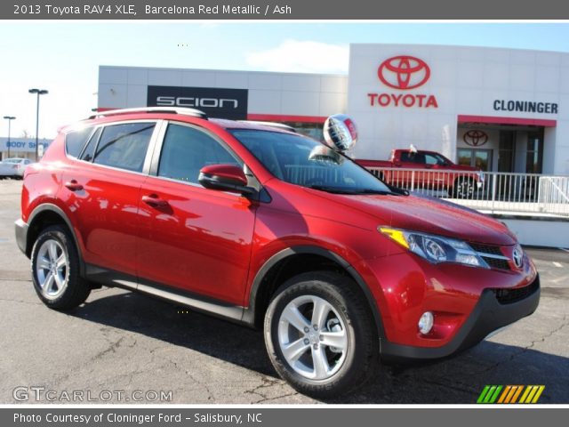 2013 Toyota RAV4 XLE in Barcelona Red Metallic