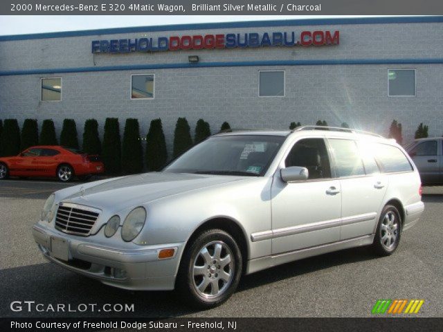 2000 Mercedes-Benz E 320 4Matic Wagon in Brilliant Silver Metallic