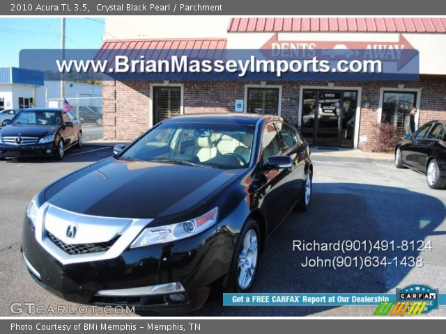 2010 Acura TL 3.5 in Crystal Black Pearl
