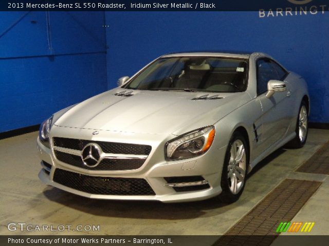 2013 Mercedes-Benz SL 550 Roadster in Iridium Silver Metallic