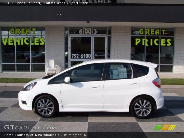 2013 Honda Fit Sport in Taffeta White