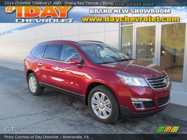 2014 Chevrolet Traverse LT AWD in Crystal Red Tintcoat