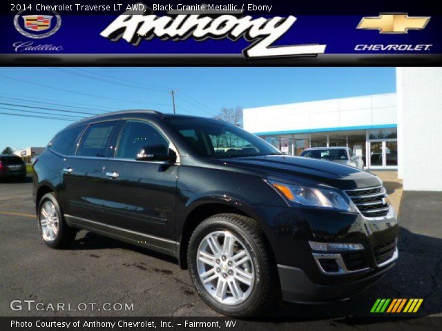 2014 Chevrolet Traverse LT AWD in Black Granite Metallic