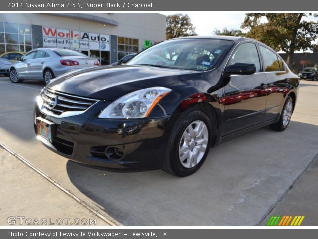 2012 Nissan Altima 2.5 S in Super Black