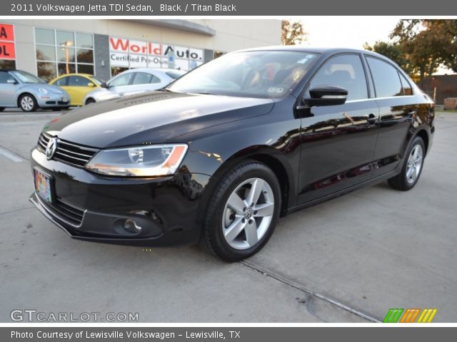 2011 Volkswagen Jetta TDI Sedan in Black