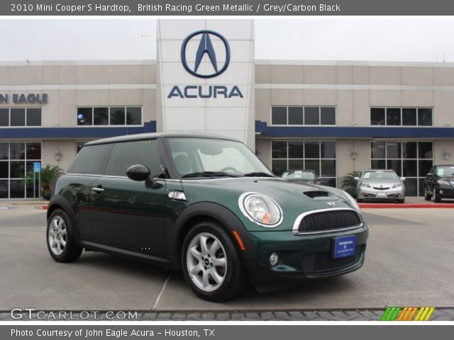 2010 Mini Cooper S Hardtop in British Racing Green Metallic