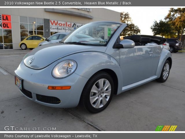 2010 Volkswagen New Beetle 2.5 Convertible in Heaven Blue Metallic