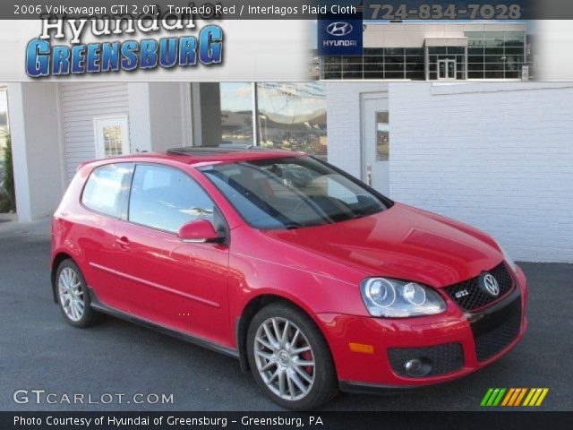 2006 Volkswagen GTI 2.0T in Tornado Red