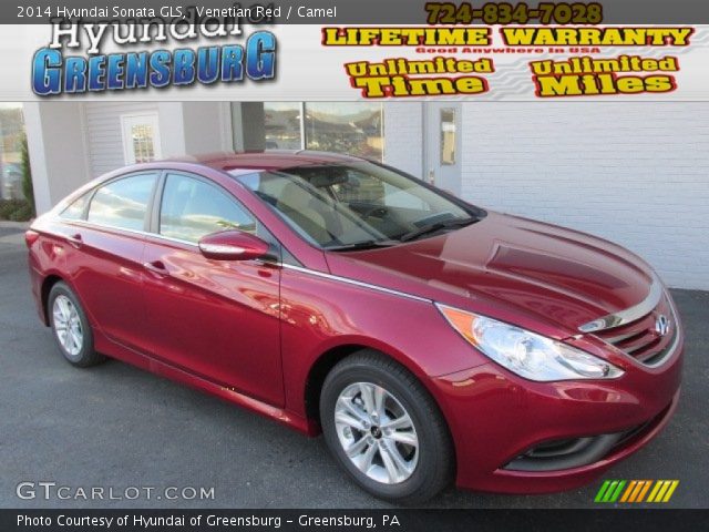 2014 Hyundai Sonata GLS in Venetian Red