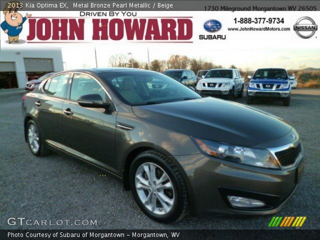 2013 Kia Optima EX in Metal Bronze Pearl Metallic