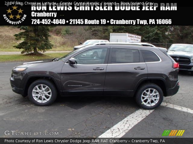 2014 Jeep Cherokee Latitude in Granite Crystal Metallic