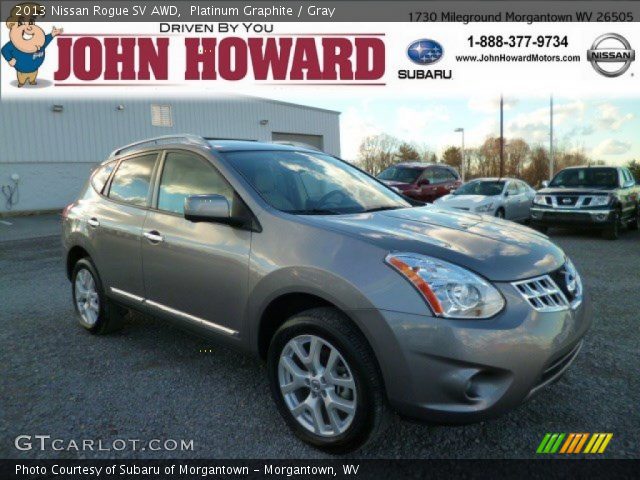 2013 Nissan Rogue SV AWD in Platinum Graphite
