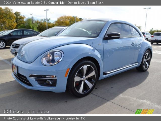 2014 Volkswagen Beetle 2.5L Convertible in Denim Blue