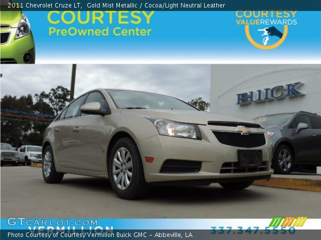 2011 Chevrolet Cruze LT in Gold Mist Metallic