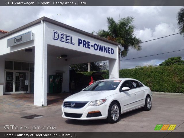 2011 Volkswagen CC Sport in Candy White